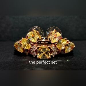 Rose Gold And Lemon Set